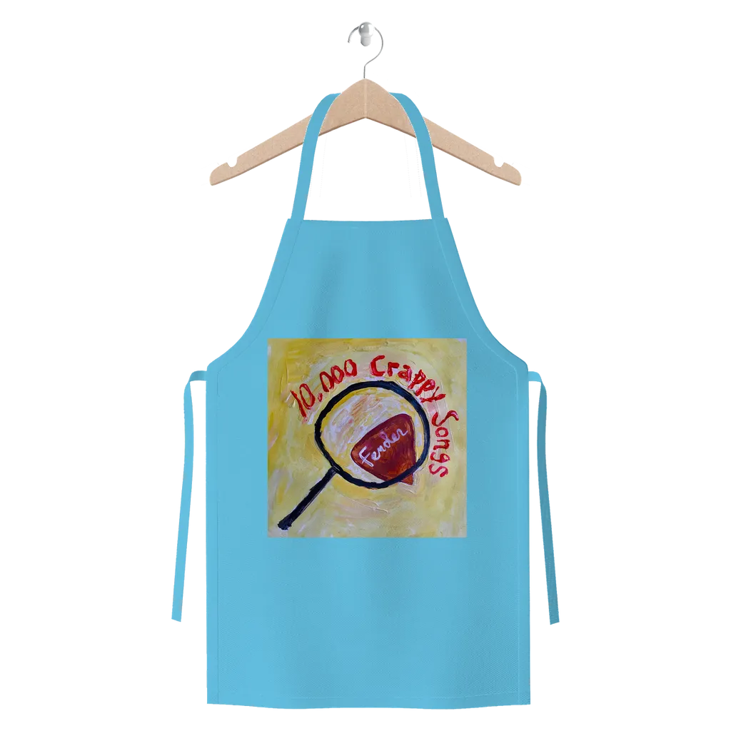 10,000 Crappy Songs Premium Jersey Apron