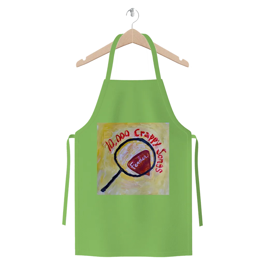 10,000 Crappy Songs Premium Jersey Apron