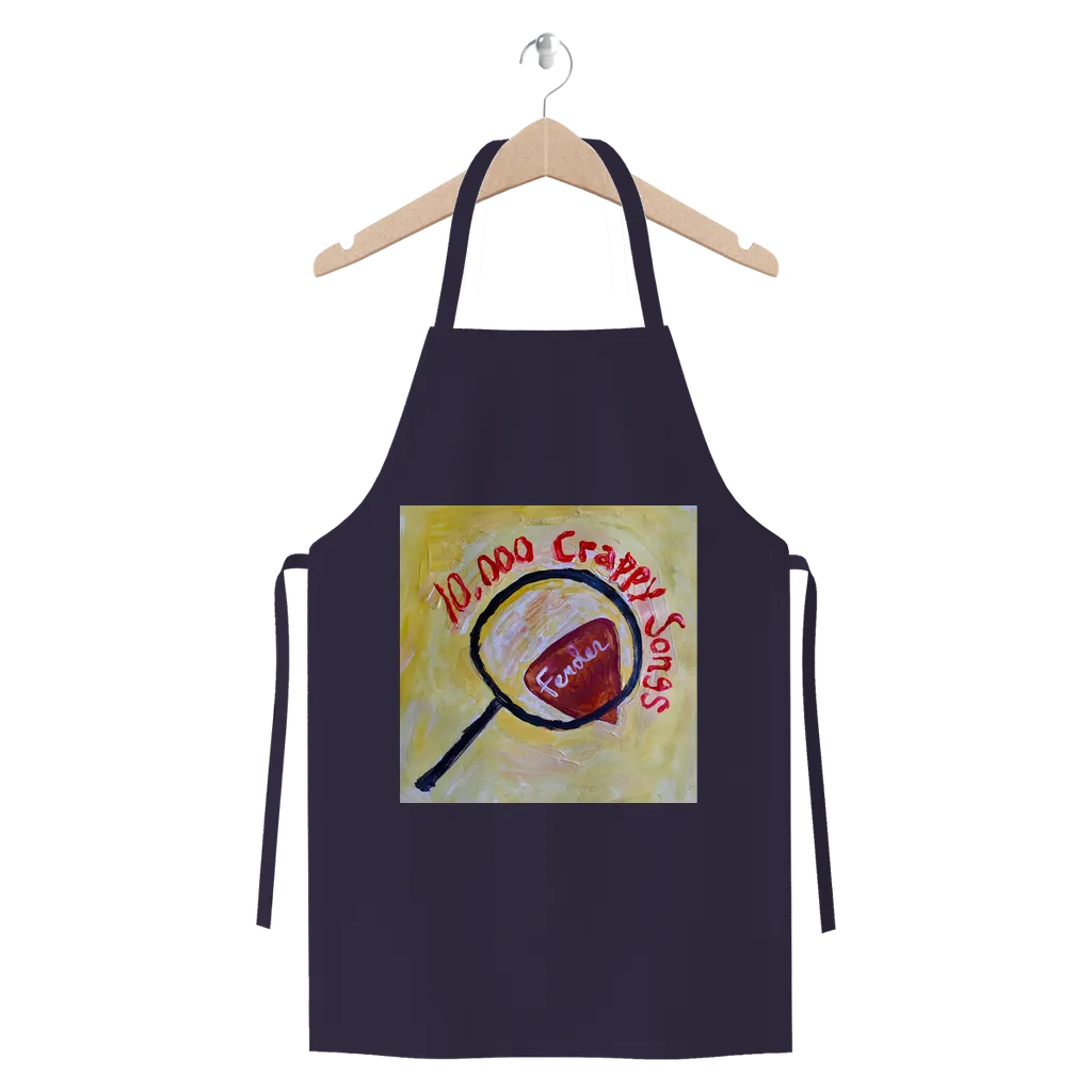 10,000 Crappy Songs Premium Jersey Apron