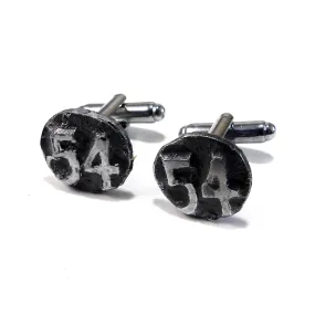 1954 Railroad Date Nail Cufflinks