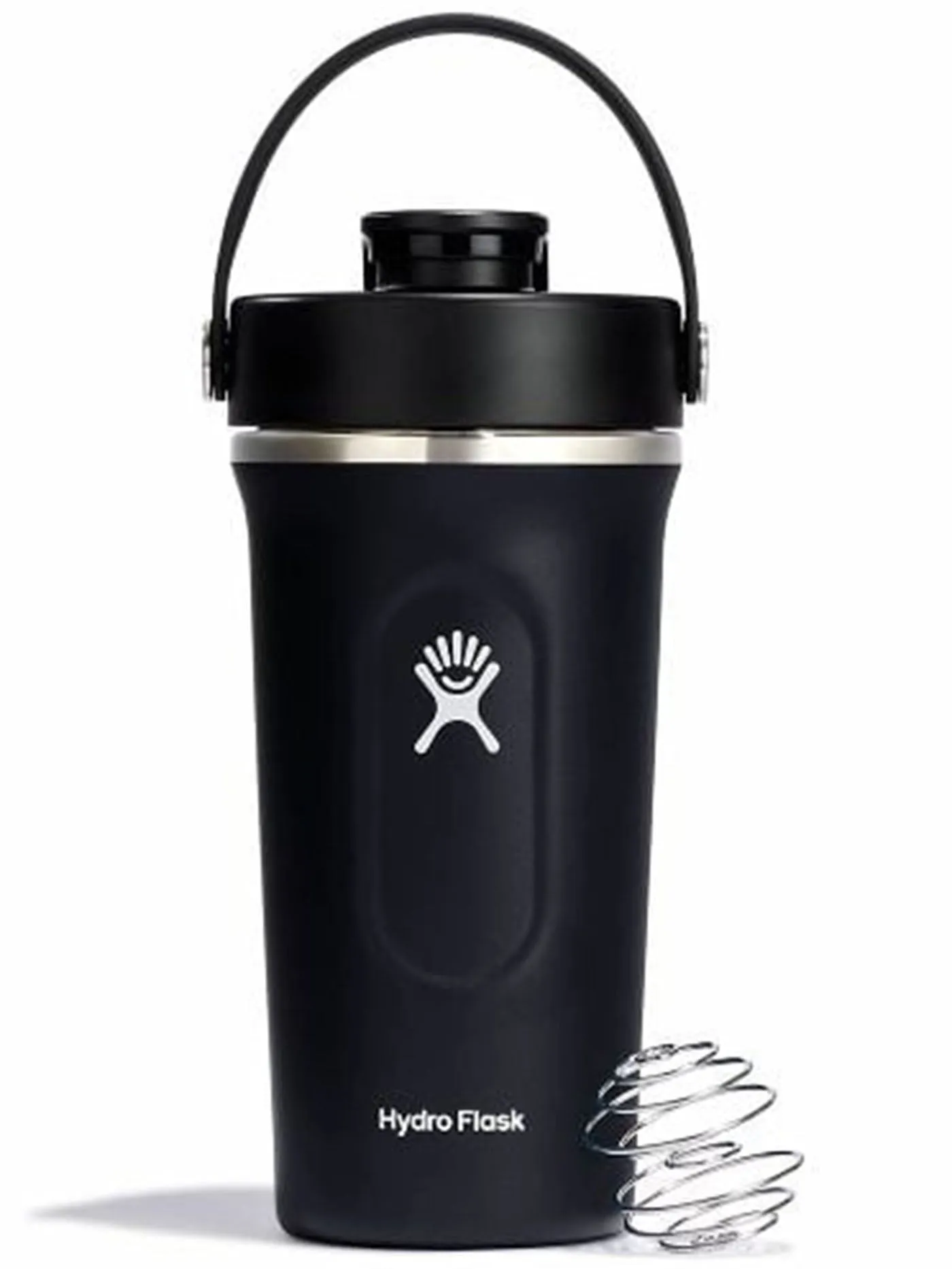 24 oz Insulated Shaker Black Bottle