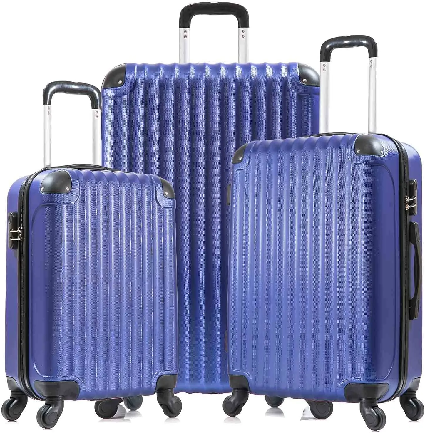 3 Piece Suitcase with Spinner Wheels, Luggage Suitcases Lightweight Clearance, Travel Luggage Set Includes 20 /24 /28 Inch