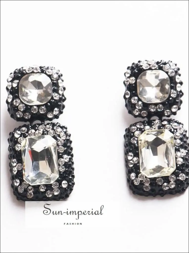 32 Style Rainstone/crystal/beads Drop Earrings Women