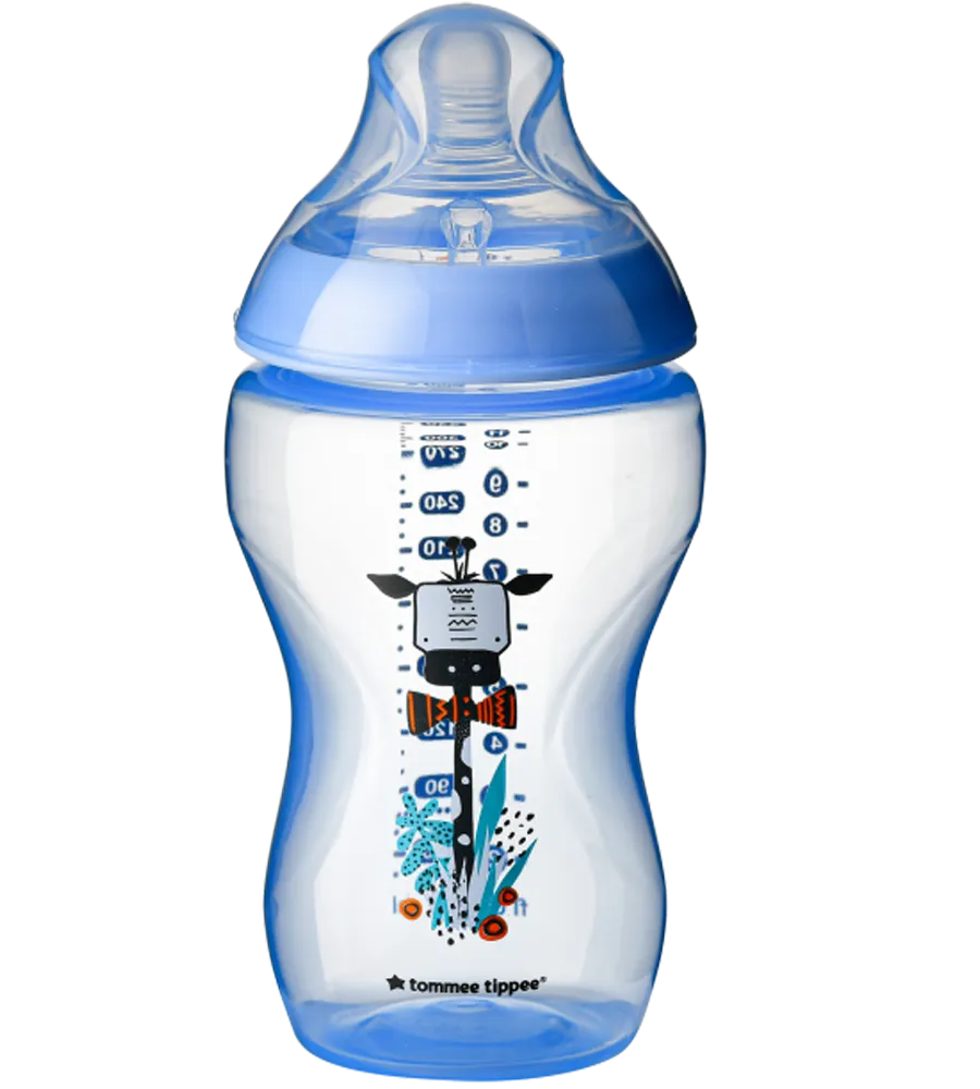 340ML/12OZ Tinted Bottle Blue Tommee Tippee 422697