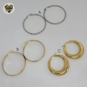 (4-2128) Stainless Steel - Hoops.