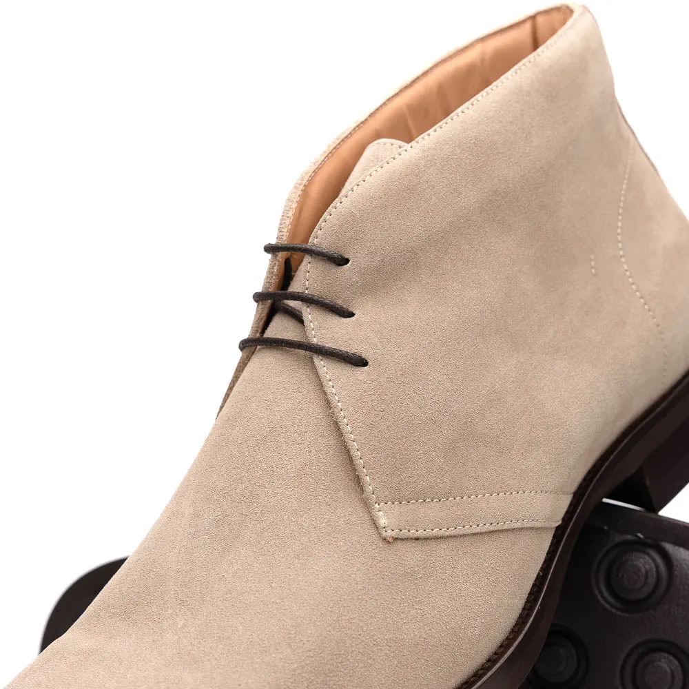 46-592-SND MARCO Suede Calfskin Chukka Boot Sand