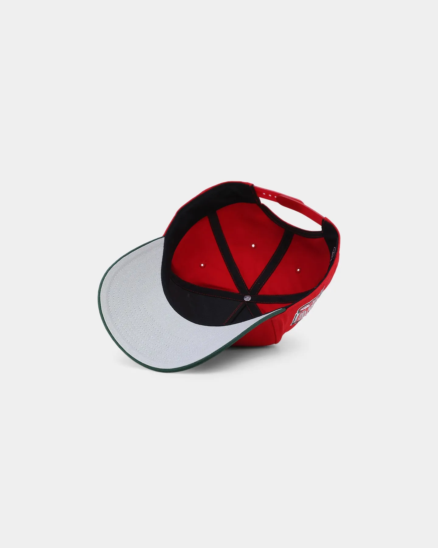 47 Brand Boston Red Sox 'Scarlet Pines' Sure Shot '47 MVP DT Snapback Red/Dark Green