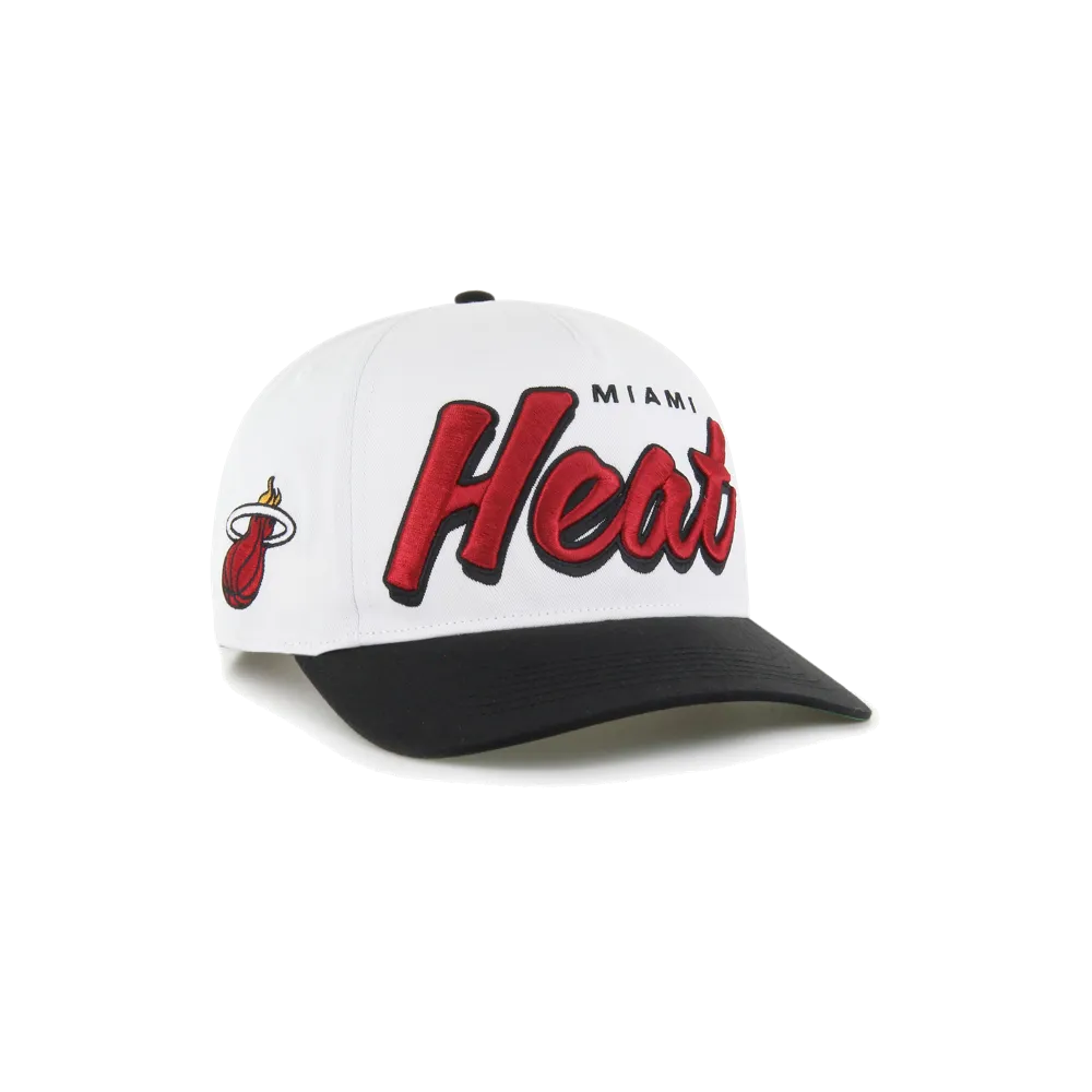 '47 Brand Miami HEAT Drop Shadow Hitch Snapback