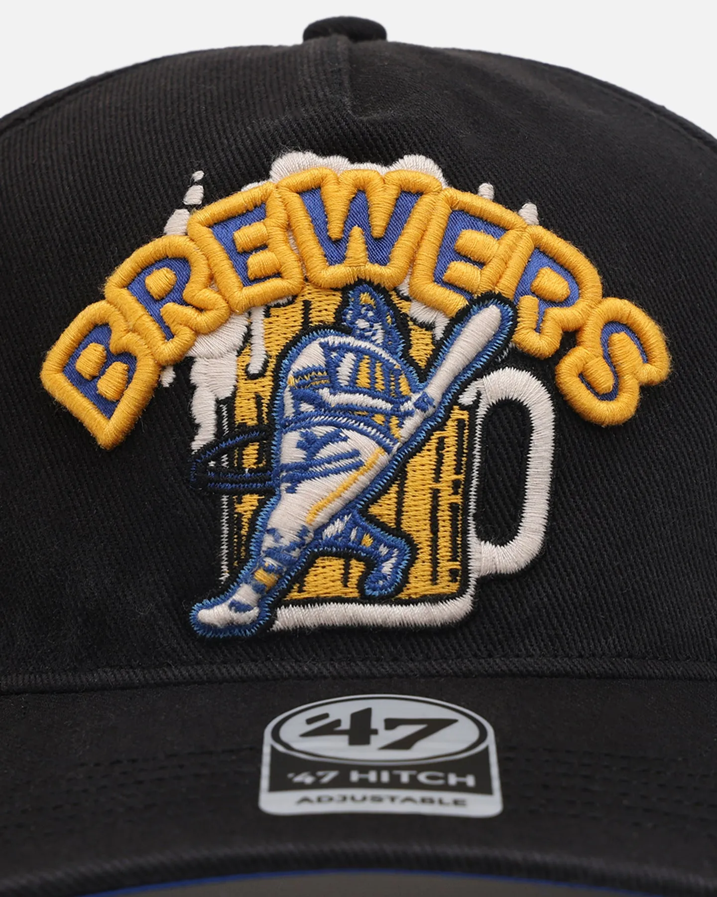 47 Brand Milwaukee Brewers 'MLB Trophy Case' 47 Hitch Snapback Black