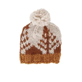 Acorn Forest Beanie - Toast & Caramel