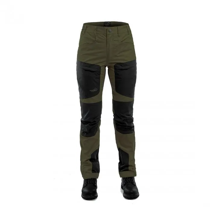 Active Stretch Pants Lady Olive Green (Long)