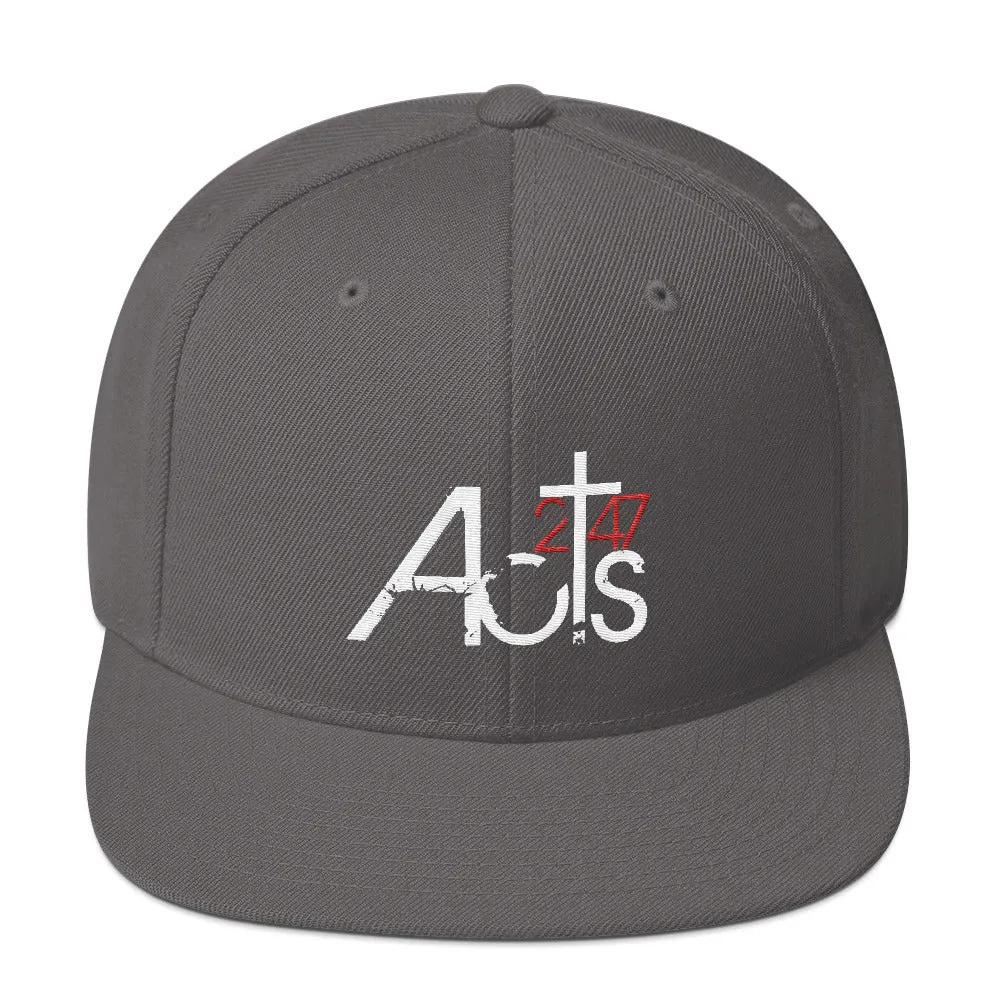 Acts 2:47 Colored Snapback Hat