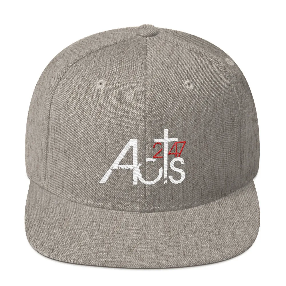 Acts 2:47 Colored Snapback Hat