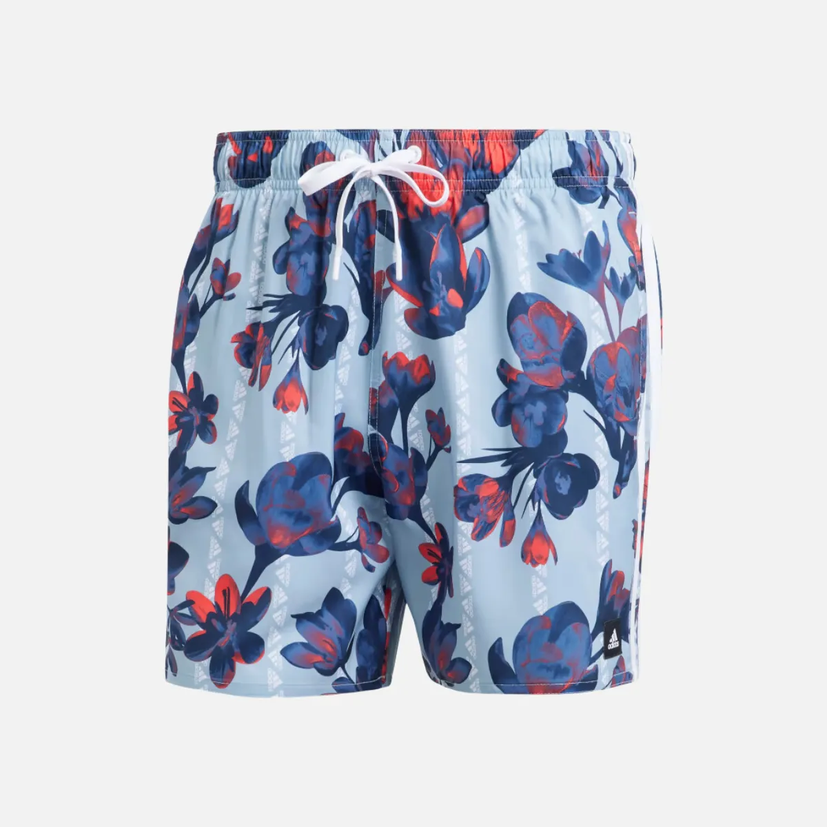 Adidas Floral CLX Men's Shorts -Wonder Blue / Crew Blue / Legend Ink