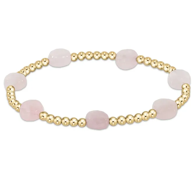 Admire 3mm Gold & Gemstone Bracelet / Click for Selection