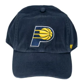 Adult Indiana Pacers Primary Logo Franchise Hat in Navy by 47'