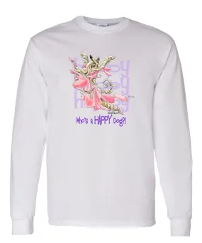 Afghan Hound - Who's A Happy Dog - Long Sleeve T-Shirt