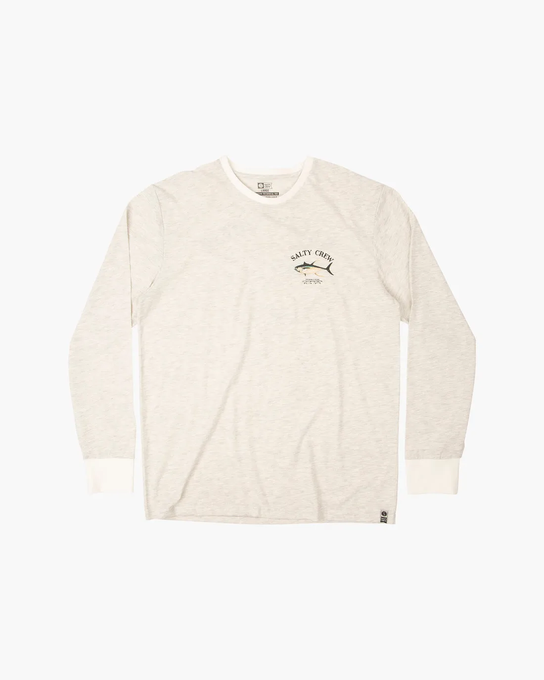 Ahi Mount L/S Tech Tee VWHT