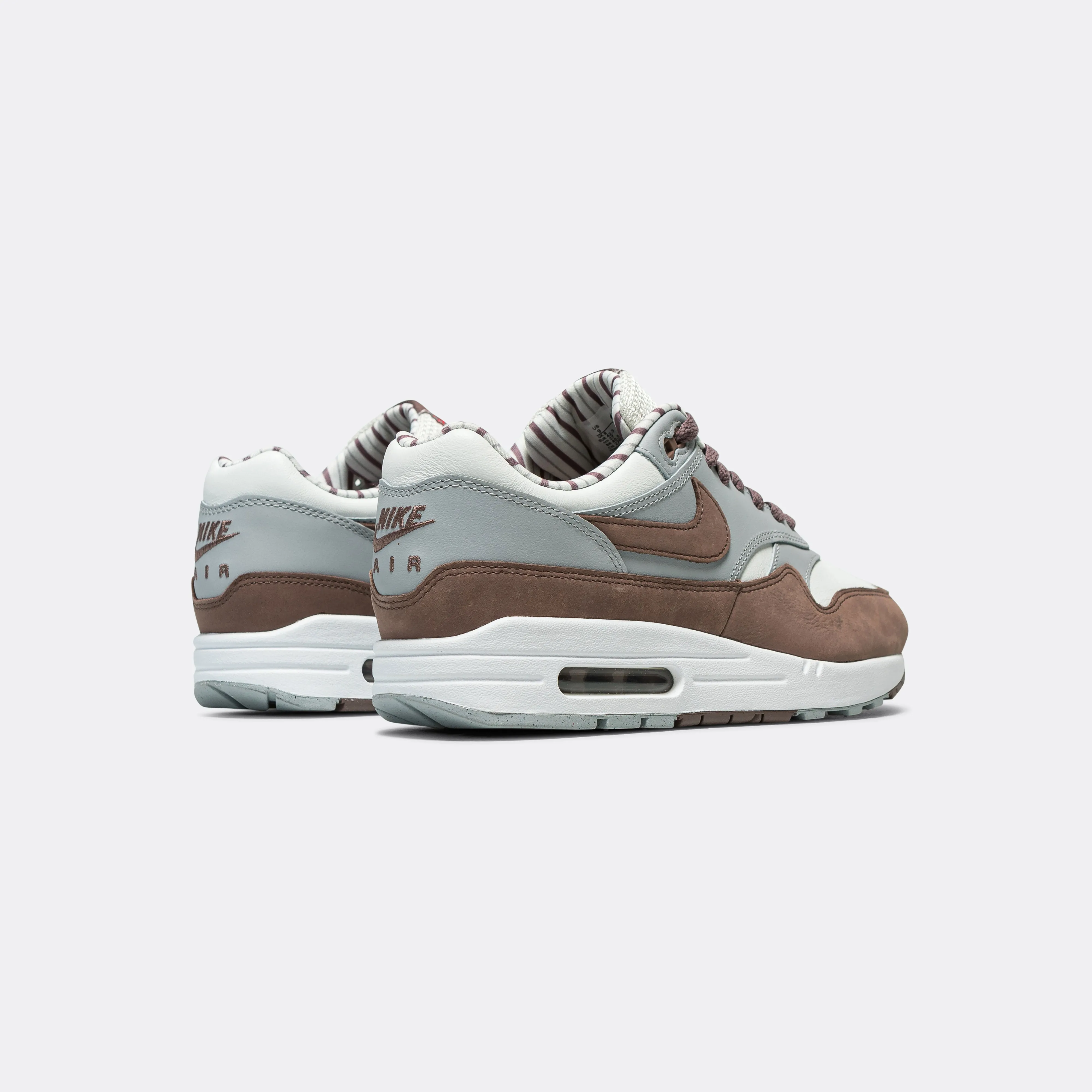 Air Max 1 PRM - Summit White/Plum Eclipse-Wolf Grey