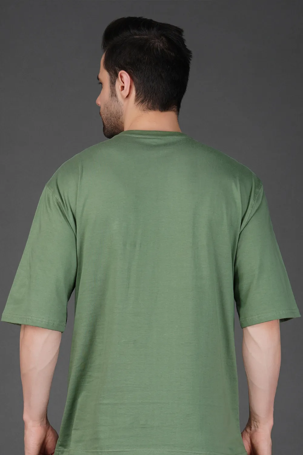 Aisthetikos Mens Oversized Tshirt (Pista)