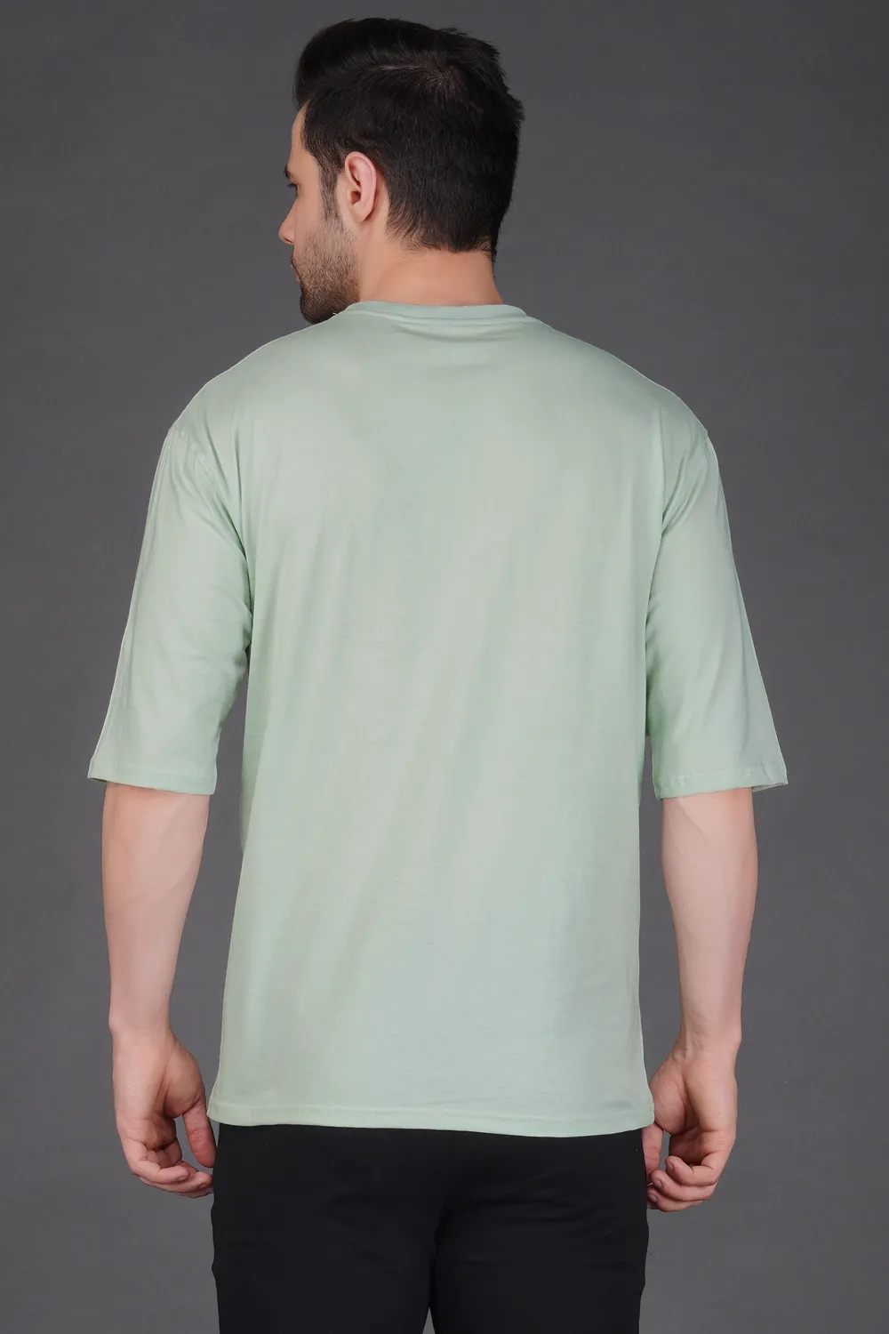 Aisthetikos Mens Oversized Tshirt (Pista)