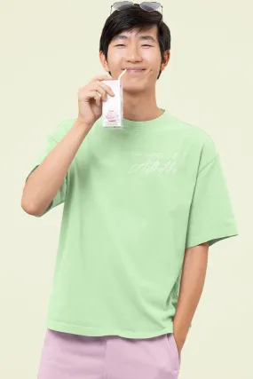 Aisthetikos Mens Oversized Tshirt (Pista)