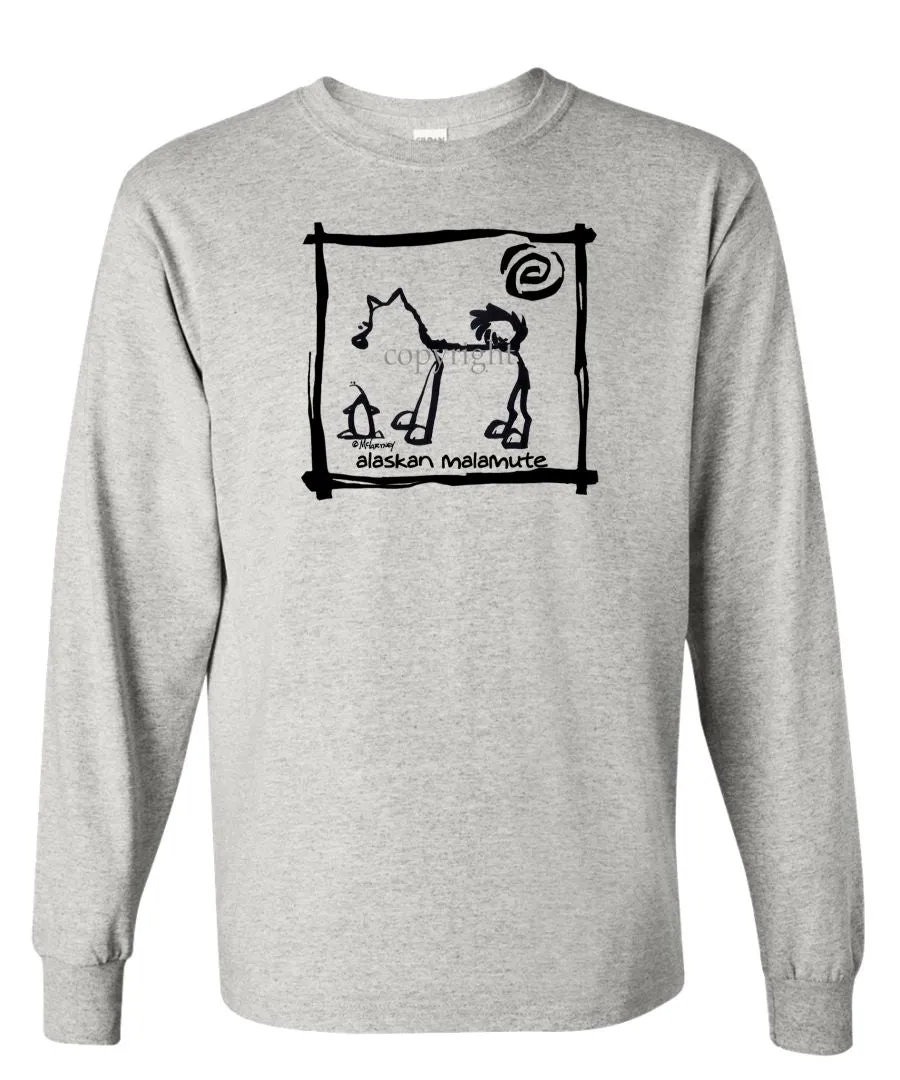 Alaskan Malamute - Cavern Canine - Long Sleeve T-Shirt