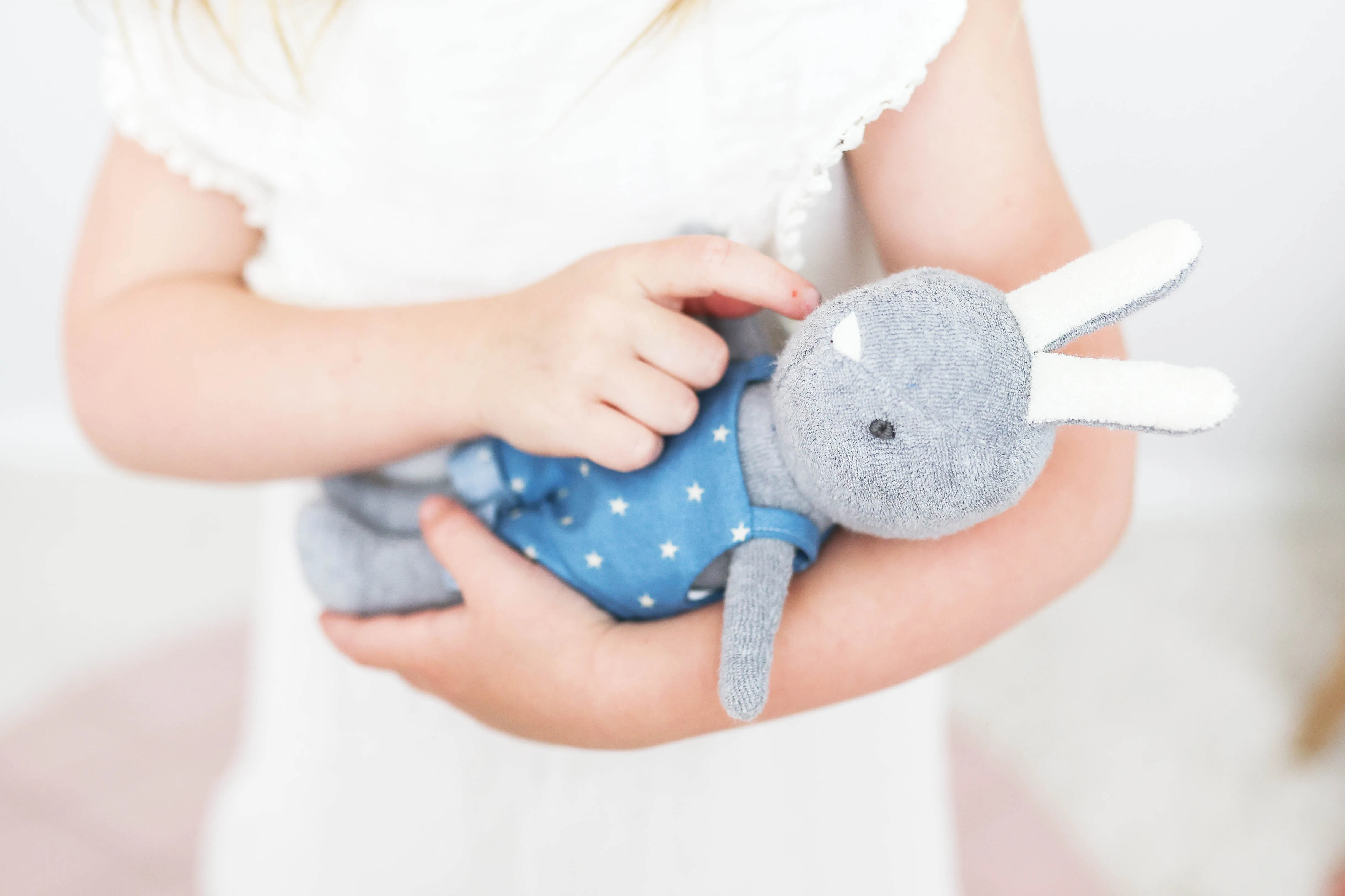 Alimrose Baby Benny Bunny - Blue Star