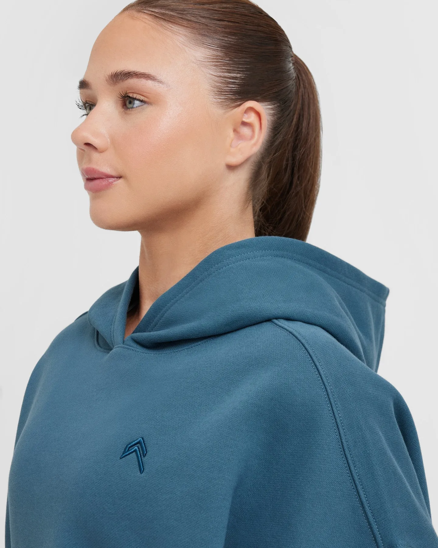 All Day Oversized Hoodie | Lake Blue