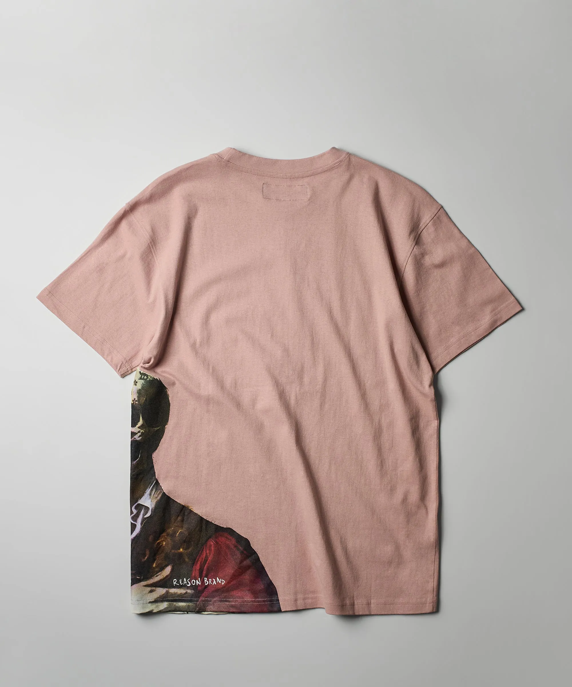 Art Is Not A Crime Oversized Short Sleeve Tee - Pink