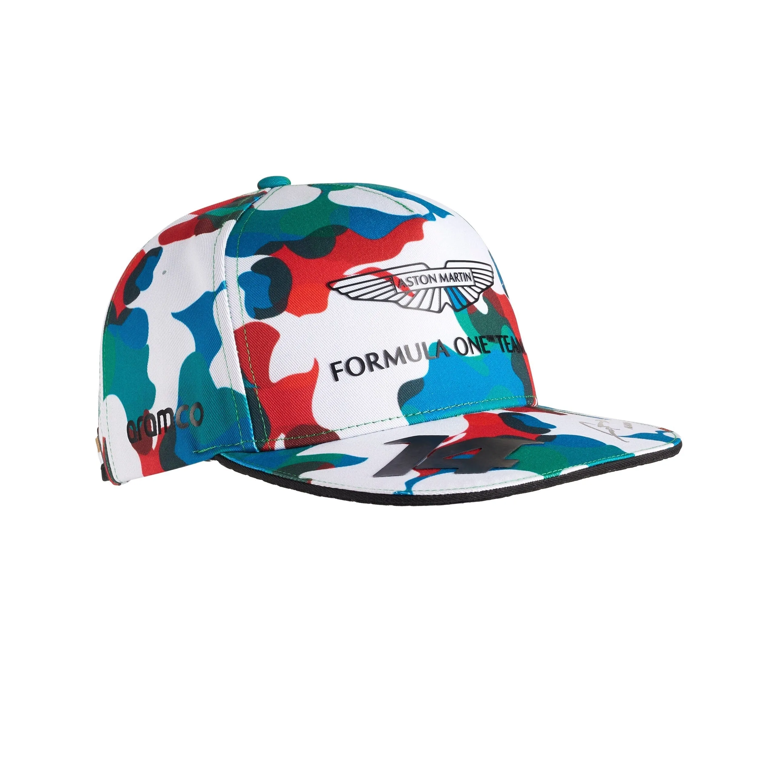 Aston Martin Cognizant F1 Fernando Alonso Special Edition Kimoa Mexico GP Hat- Camo