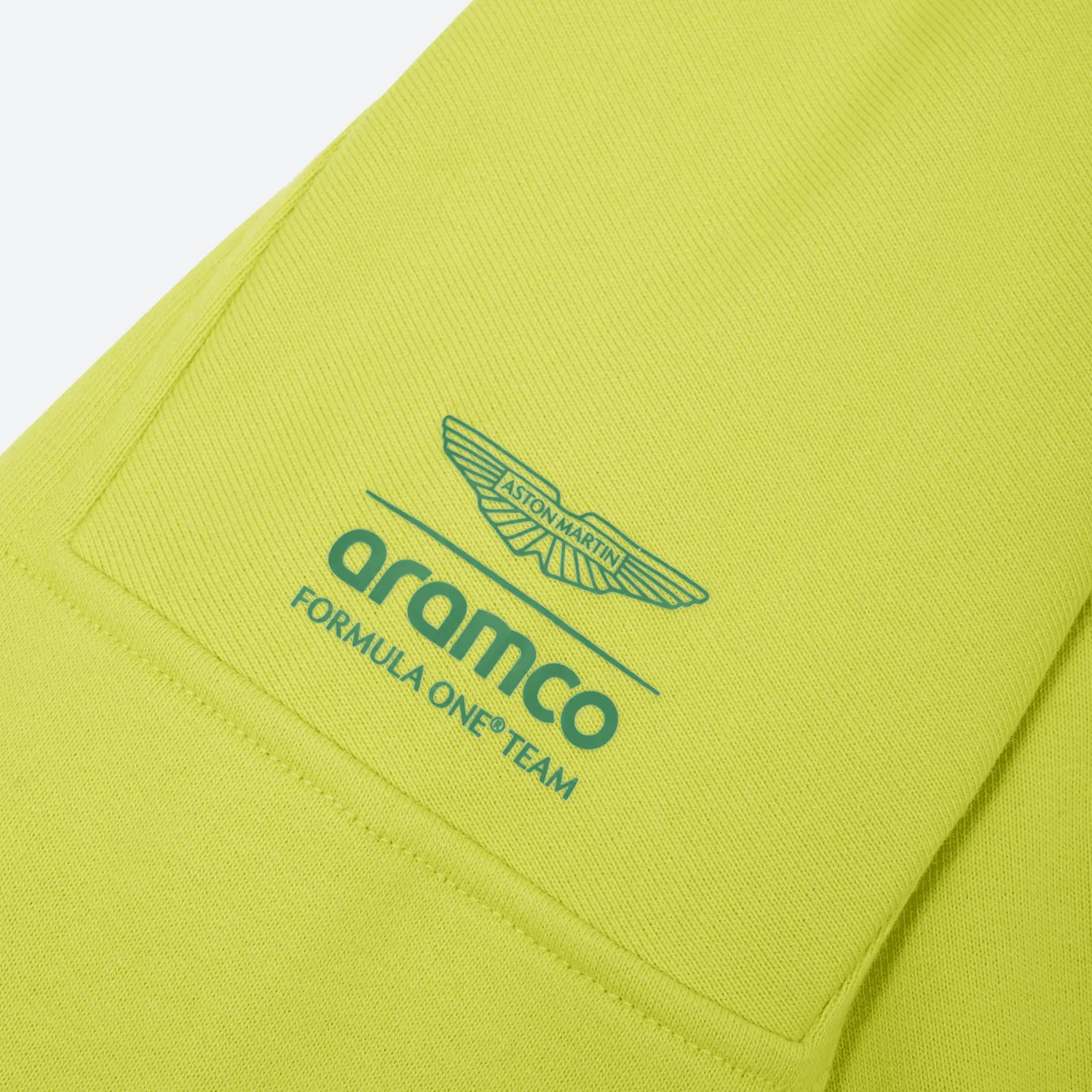 Aston Martin F1 Kimoa Fernando Alonso #14 Patch Sweatshirt - Lime