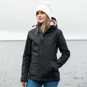 Austwick Womens Waterproof Jacket - Washed Black