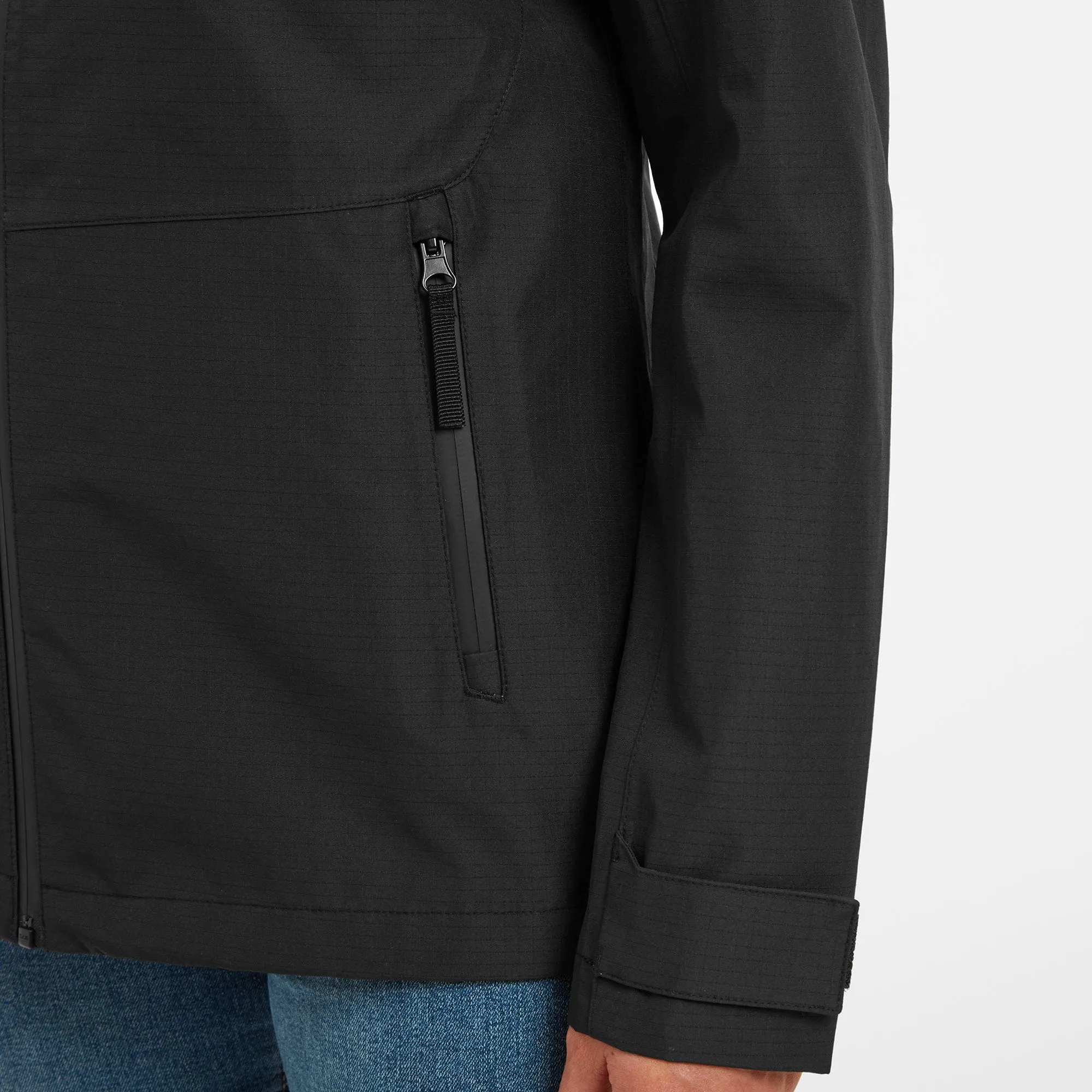 Austwick Womens Waterproof Jacket - Washed Black