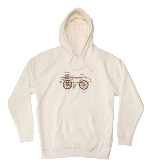 Autumn Headwear Cycle Club Hoodie - Natural