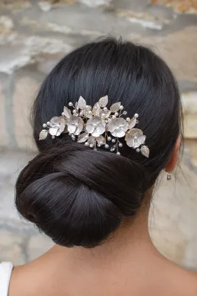 Ava Floral Hair Comb