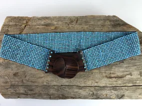 Baby Blues Beaded Belt