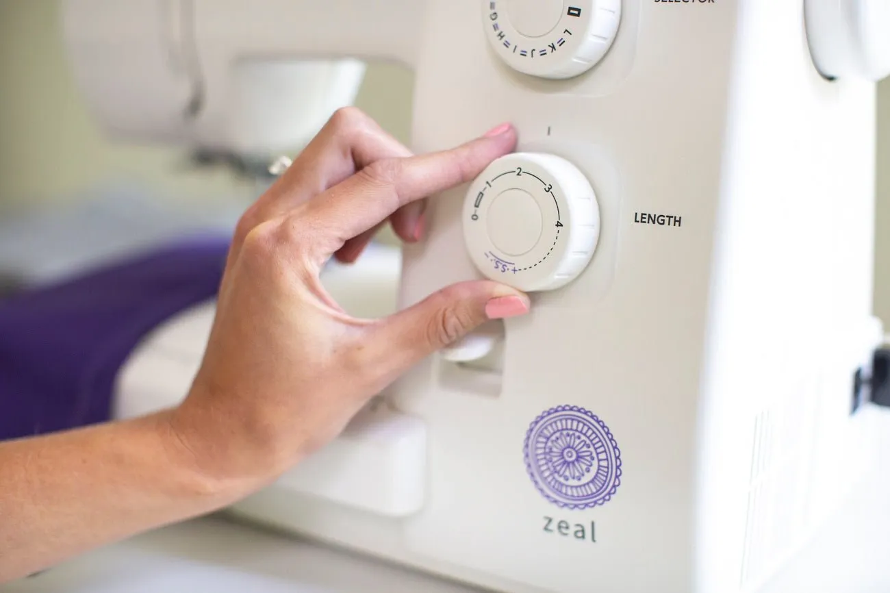 Baby Lock Zeal Sewing Machine from the Genuine Collection