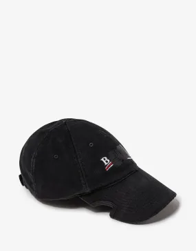 Balenciaga Black Gaffer Cap