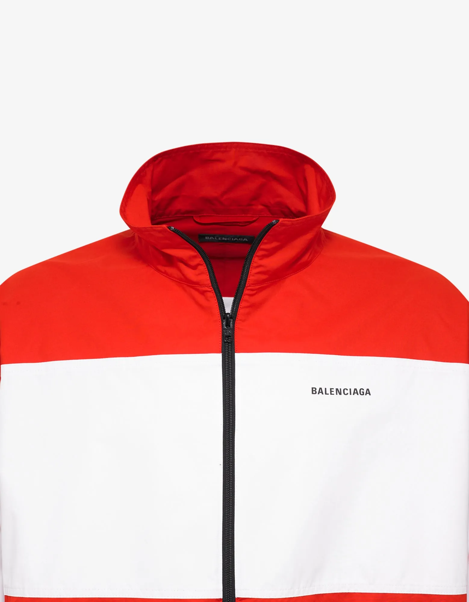 Balenciaga Red Zip Up Jacket