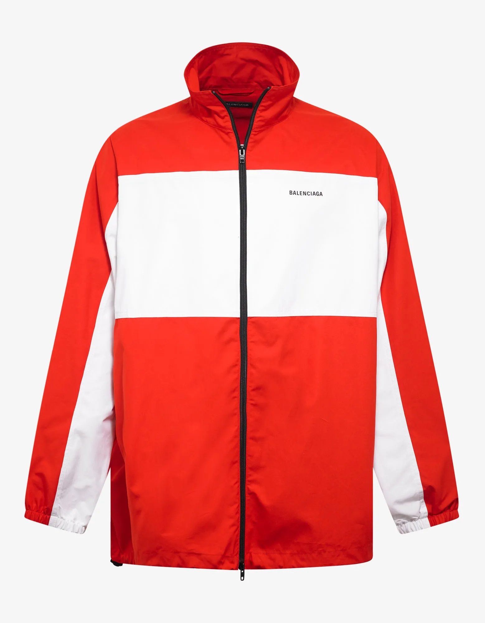 Balenciaga Red Zip Up Jacket