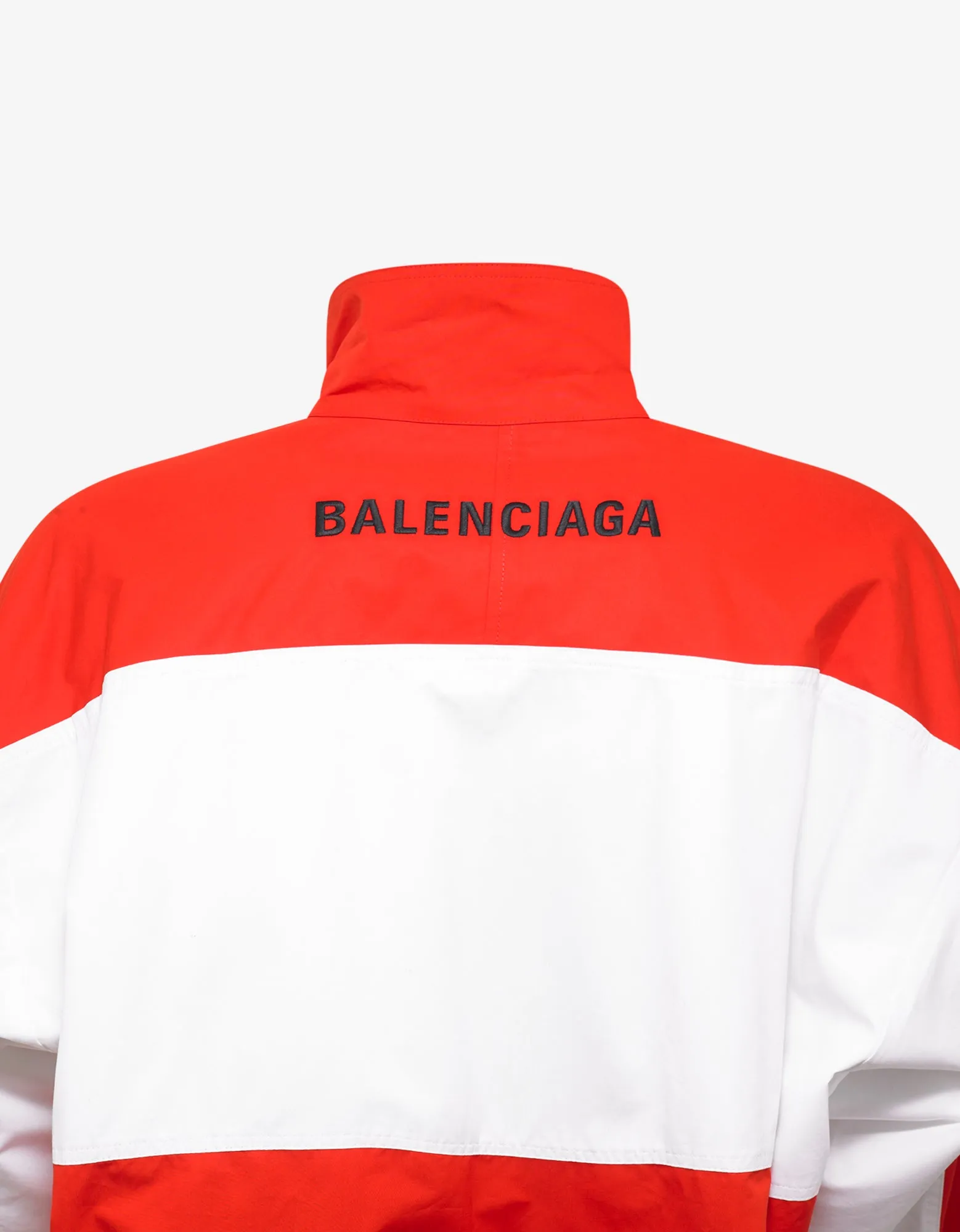 Balenciaga Red Zip Up Jacket