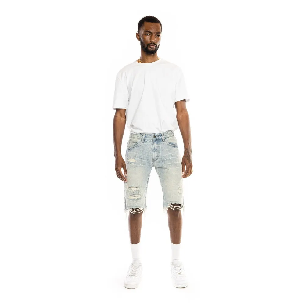 Basic Jean Shorts - Suffolk blue