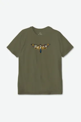 Beeler S/S Standard Tee - Olive Surplus