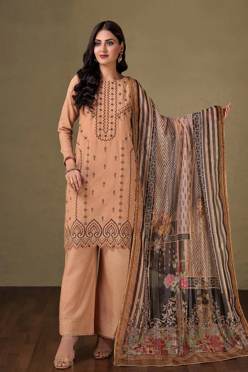 BEIGE-KARANDI-3 PIECE (HV2R223P04)