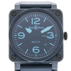 Bell & Ross BR03-92 Ceramic Blue BR0392-CERAM-BLUE