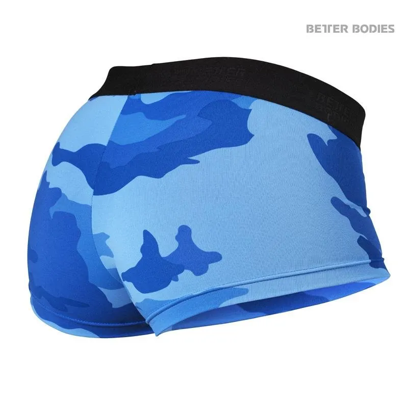 Better Bodies Fitness Hotpant - Blue Camo