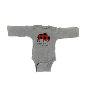 BFLO Buffalo Plaid Onesie