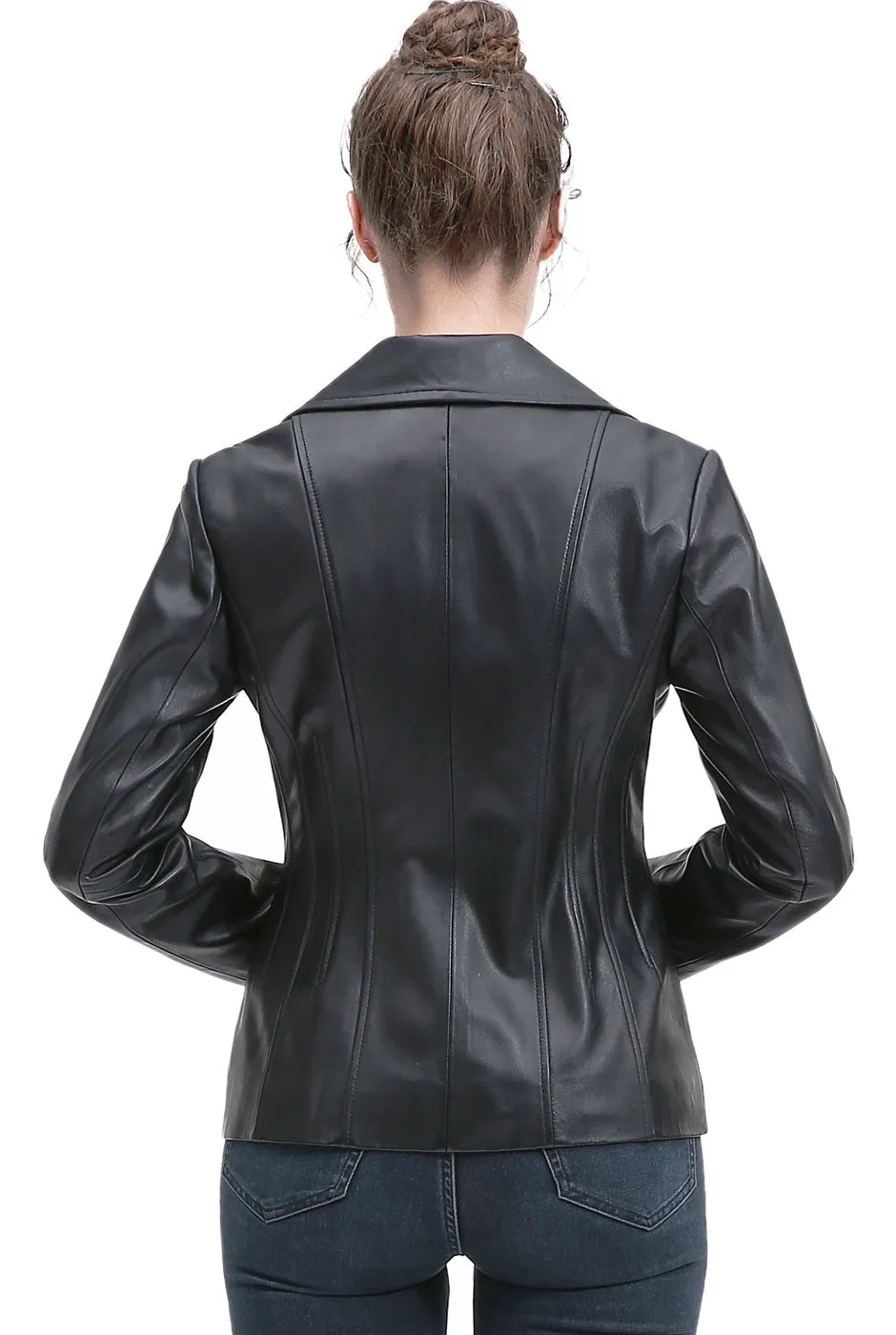 BGSD Women Josie Lambskin Leather Jacket