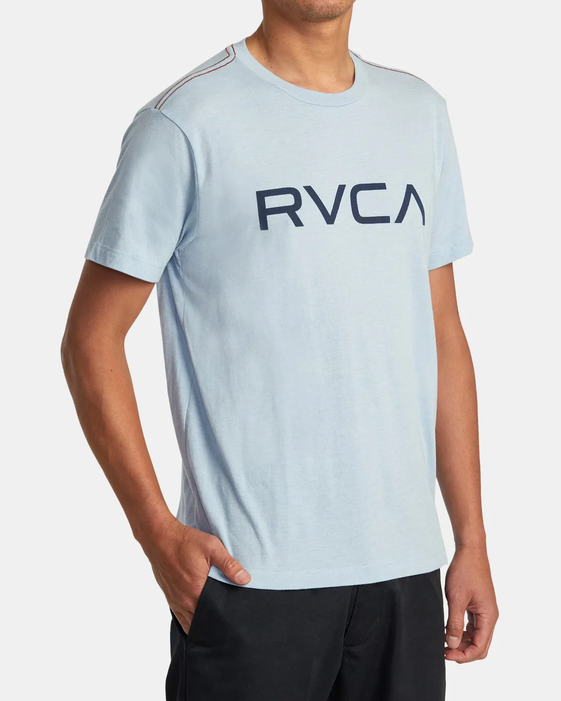 Big RVCA Tee - Deja Blue